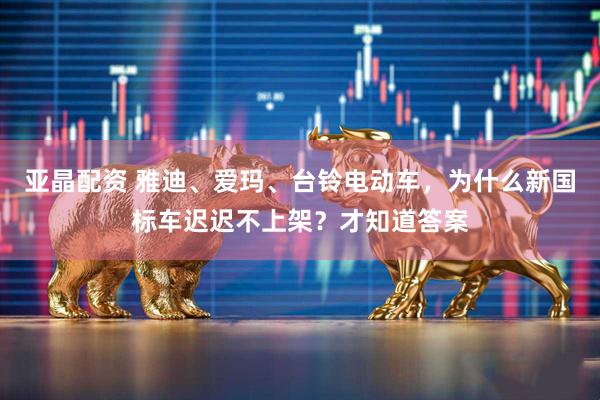 亚晶配资 雅迪、爱玛、台铃电动车，为什么新国标车迟迟不上架？才知道答案
