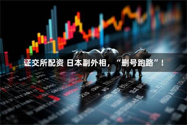 证交所配资 日本副外相，“删号跑路”！